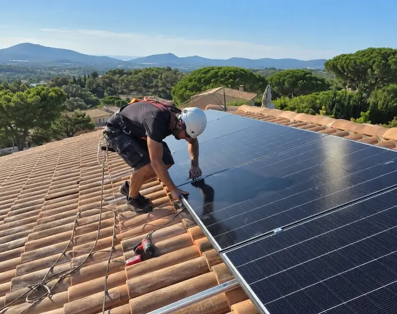 Installateur panneaux solaires Boisseron — pose photovoltaïque sur toiture
